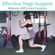 Бандаж фиксатор эластичный защита бедра Leg braces XL-923 Серый - изображение 2