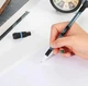 Двухсторонняя гелевая ручка для пенспиннинга / Pen spinning трюковая ручка-спиннер / антистресс, черный с голубым (87172765) - изображение 2
