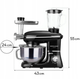 Кухонний комбайн Mozano Kitchen Assistant 2300 Вт AGD/ROB/02#BLACK - изображение 5