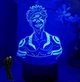 Акриловый 3D стветильник - ночник Аниме Магическая битва Рёмен Сукуна (в теле Итадори Юдзи) 7 цветов тип 2 - изображение 2