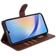 Чохол-книжка Deexe Classic Stand для Samsung Galaxy M35 (M356) - Brown - зображення 3