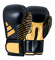 Боксерские перчатки Adidas WAKO (adiKBWKF200) Black/Gold 10 унций - изображение 1