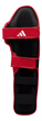 Защита голени и стопы для кикбоксинга Adidas Super Pro Shin Instep Guards WAKO (WAKOGSS11) Red XL - изображение 4