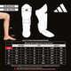 Защита голени и стопы для кикбоксинга Adidas Super Pro Shin Instep Guards WAKO (WAKOGSS11) Red XL - изображение 10