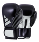 Боксерские перчатки Adidas WAKO (adiKBWKF200) Black/Silver 10 унций - изображение 1