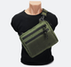 Сумка нагрудна OLIVE Velcro CROSSBODY OXFORD 600D, сумка через плече тактична - зображення 1