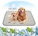 Охлаждающий коврик для собак и кошек Cooling Mat подстилка / лежанка для животных с охлаждающим эффектом, 150х100 см, серый (87186356) - изображение 1
