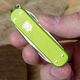 Складной нож-брелок VICTORINOX Classic Alox Lime Twist 5 функций 4 см, нержавеющая сталь X50CrMoV15 - изображение 5