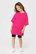 Дитяча футболка KIDS малинова 122/128 (7770164) - изображение 2