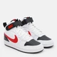 Подростковые кеды для мальчика Nike Court Borough Mid 2 Gs CD7782-110 37.5 (5Y) Белые (194957437719) - изображение 2