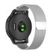 Металевий ремінець Milanese Magnetic для смарт-годинників Garmin Venu 3S 18mm silver - зображення 4