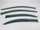 Дефлектори вікон (вітровики) DEFL для Skoda Rapid 2012+ / Seat Toledo 2012+ Sedan з хром полоскою накладні 4 шт. - зображення 5