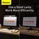 Десктоп-лампа скринбар BASEUS i-wok Series USB Asymmetric Light source Screen Hanging Light (Youth) (DGIWK-B02) черная - изображение 13