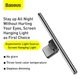 Десктоп-лампа скринбар BASEUS i-wok Series USB Asymmetric Light source Screen Hanging Light (Youth) (DGIWK-B02) черная - изображение 20