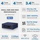 Мини ПК Beelink EQ12 Intel N100 RAM 16GB SSD 512GB Windows 11 - изображение 2