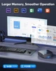 Мини ПК NiPoGi AK2 Plus / Intel N100 / RAM 16GB / SSD 512GB / 2 x HDMI / LAN / Wi-Fi 5 / Bluetooth 4.2 / Windows 11 / Серый - изображение 6