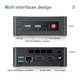 Мини ПК Trigkey N4 Intel Celeron J4125 RAM 8GB SSD 128GB Windows 11 Б/В - изображение 2