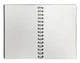 Зошит Buromax Classic А5 - B5 - С5 у клітинку ( записник блокнот книга записна для нотаток), 80 аркушів Сірий (BM.2419-009) - зображення 3