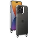 Чохол Apple iPhone 14 Pro Max (6.7") Epic TPU Transparent Straps Red/White - зображення 3