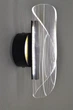 Светодиодный настенный светильник бра LUMINARIA LUMIERA 10W I-ON/OFF BLACK/CLEAR 220V IP20 - изображение 3