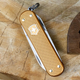 Складной нож-брелок VICTORINOX Classic Alox Wet Sand 5 функций 4 см, нержавеющая сталь X50CrMoV15 - изображение 6