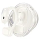 Беспроводные наушники Hoco EA3 открытые TWS milky white - изображение 5