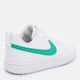 Подростковые кеды для мальчика Nike Court Borough Low Recraft (Gs) DV5456-109 40 (7Y) White/Stadium Green-Football Grey (196975934966) - изображение 4