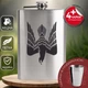 Подарочный набор фляга для алкоголя с рюмками 4 шт VexShop 9oz набор для мужчин Фляга с рюмками 270 мл (12776234) - изображение 1