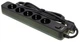 Подовжувач мережі VIDEX ONCORD з/з 5п 3м (3x1.5мм) з кнопкою Black VF-PD53G-B - зображення 3