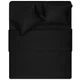Пододеяльник ARDESTO Mix&Match Premium 160х220см сатин / на молнии Черный (ART1622DVL) - изображение 3