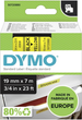 Стрічка для етикеток Dymo S0720880 D1 19 мм x 7 м Yellow/Black (5411313452182) - зображення 1