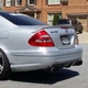 Спойлер крышки багажник Mercedes-Benz E-klass W-211 2003-2009 стеклопластик под покраску - изображение 1