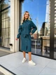 Fashions • Женский джинсовый костюм Movis Fashions 54-56 морская волна (1733-бу) - изображение 5