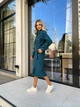 Fashions • Женский джинсовый костюм Movis Fashions 54-56 морская волна (1733-бу) - изображение 7