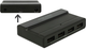 USB Hub Delock External USB 3.2 Hub 4 Port with 10 Gbps Black (4043619640539) - obraz 4