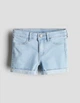 Шорти H&M ДД011831 (11397577 10280425 11383467 10220745 11157877) колір блакитний 152 - изображение 1