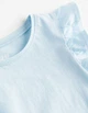 Майка H&M ДД012917 (09528177) колір блакитний 122/128 - изображение 2