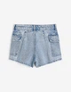 Шорти H&M ДД011830 (11263287) колір блакитний 164 - изображение 2