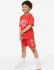 Шорти H&M ДМ008931 (11250597) колір червоний 92 - зображення 2