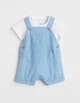 Костюм H&M ДМ009012 (10621257) колір білий блакитний 56 - изображение 1