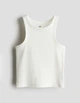 Майка H&M ДД012938 (10177085) колір білий 158/164 - изображение 1