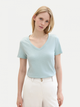 Футболка Tom Tailor Organic cotton t-shirt S Блакитний 1041533ХХ30463 - изображение 3