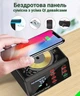 Зарядная док-станция Addap MCS-X9, 8 USB портов, многопортовое зарядное устройство, беспроводная зарядка Qi для смартфонов и гаджетов, 100W - изображение 6