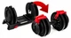Гантель регульована 3в1 з штангою та гирею Sapphire SG-3010 2-24кг - изображение 8
