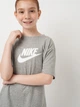 Детская футболка для девочки Nike G Nsw Tee Futura Ss Boy FD0928-063 122-128 см (XS) Серая (0196604924924) - изображение 4