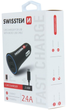 Автомобільний зарядний пристрій Swissten CL 2 x USB-A 12W Quick Charge 2.4 + кабель Micro USB 1.5 м Black (20110900) - зображення 5