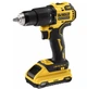Дрель-шуруповерт аккумуляторная бесщеточная ударная DeWalt с АКБ и ЗУ DCD709D2T - изображение 1