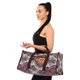 Сумка для йоги Yoga bag SP- DoYourYoga (розмір 22х24х54см, поліестер, бавовна, сірий-помаранчевий) (FI-6971-1) - изображение 1