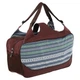 Сумка для йоги Yoga bag KINDFOLK (розмір 19х50х33см, поліестер, бавовна, сірий-синій) (FI-8366-3) - изображение 4