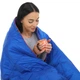 Ковдра туристична PUFFY DOWN BLANKET 4Monster (Нейлон 820D380T, качиний пух, покриття W/R водонепроникне, р-р 127x178см, t -20 до 0, Синій) (C-BKR-178_Синій) - изображение 1